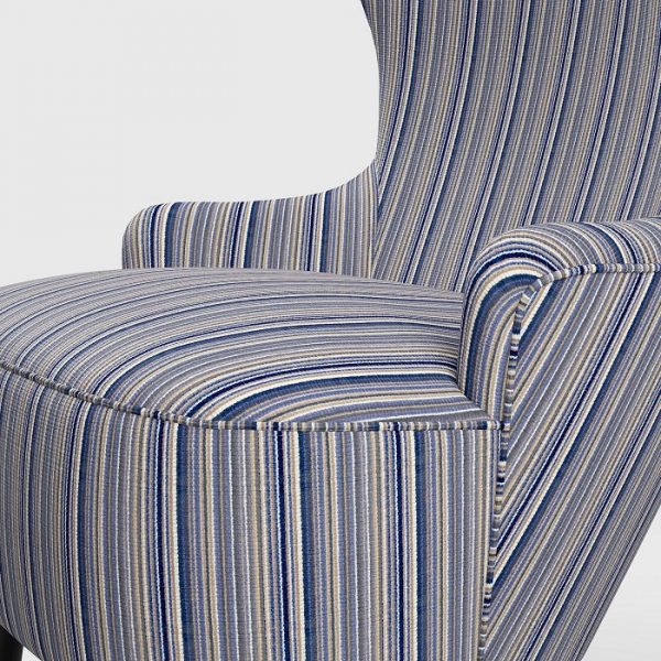 Material textil cu dungi pentru tapiterie Bingo 12 (FibreGuard)