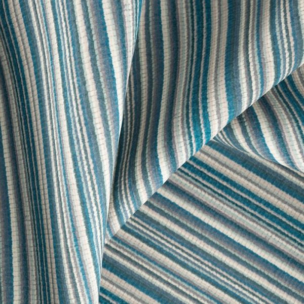 Material textil cu dungi pentru tapiterie Bingo 9 (FibreGuard)