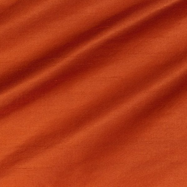 Draperii din matase dupion Regal Silk Indian Orange