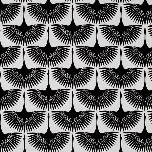 Material textil cu design deosebit Glorious Black