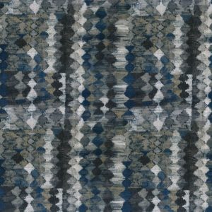 Catifea tapiterie design deosebit Bo-Kaap Blue Spark