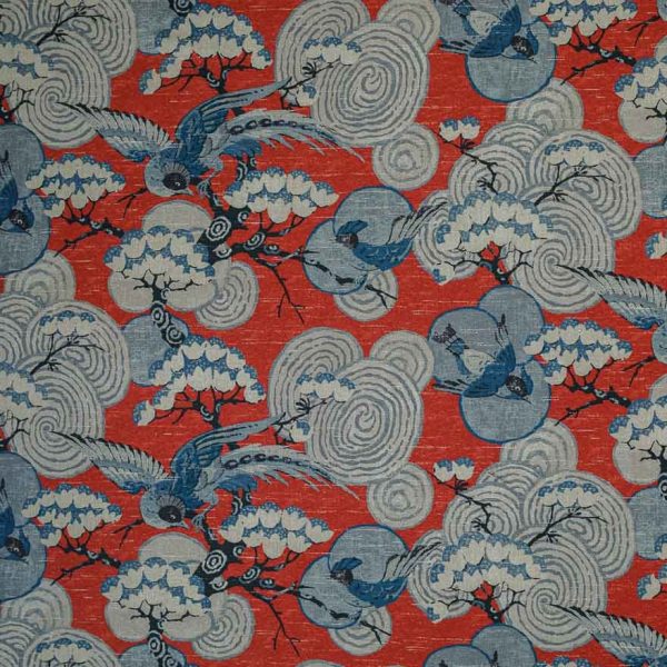 Material textil Haru Red