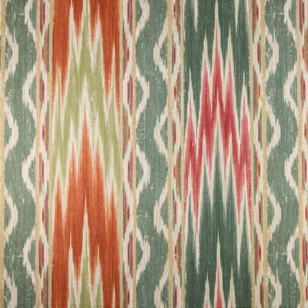 Material textil design abstract Rose Cay Verde