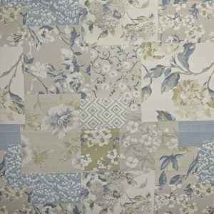 Textil design patchwork Whitewell Porcelain
