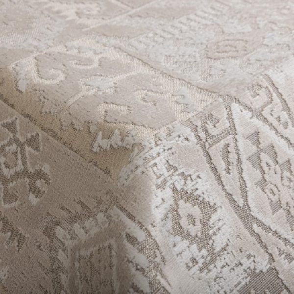 Catifea jacquard pentru tapițerie Obulco Beige