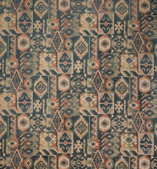 textură catifea jacquard Obulco verde pentru tapițerie și perne decorative