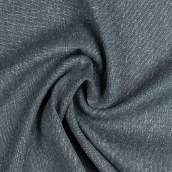 Draperii din in Brina Blue Grey