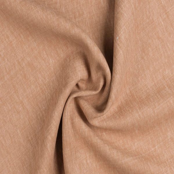 Draperii din in Brina Warm Clay
