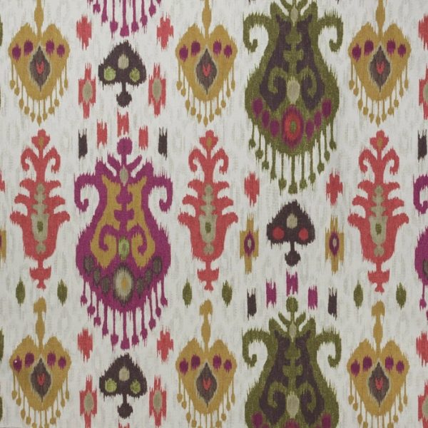 Țesătură decorativă ikat Malaka Multicolor