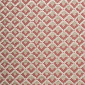 Tapițerie geometrică clasică cu accente decorative Mimari Red