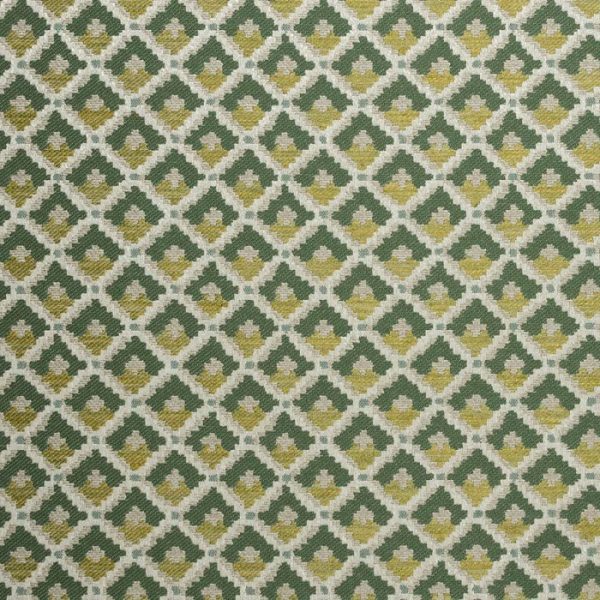 Tapițerie geometrică clasică Mimari Green